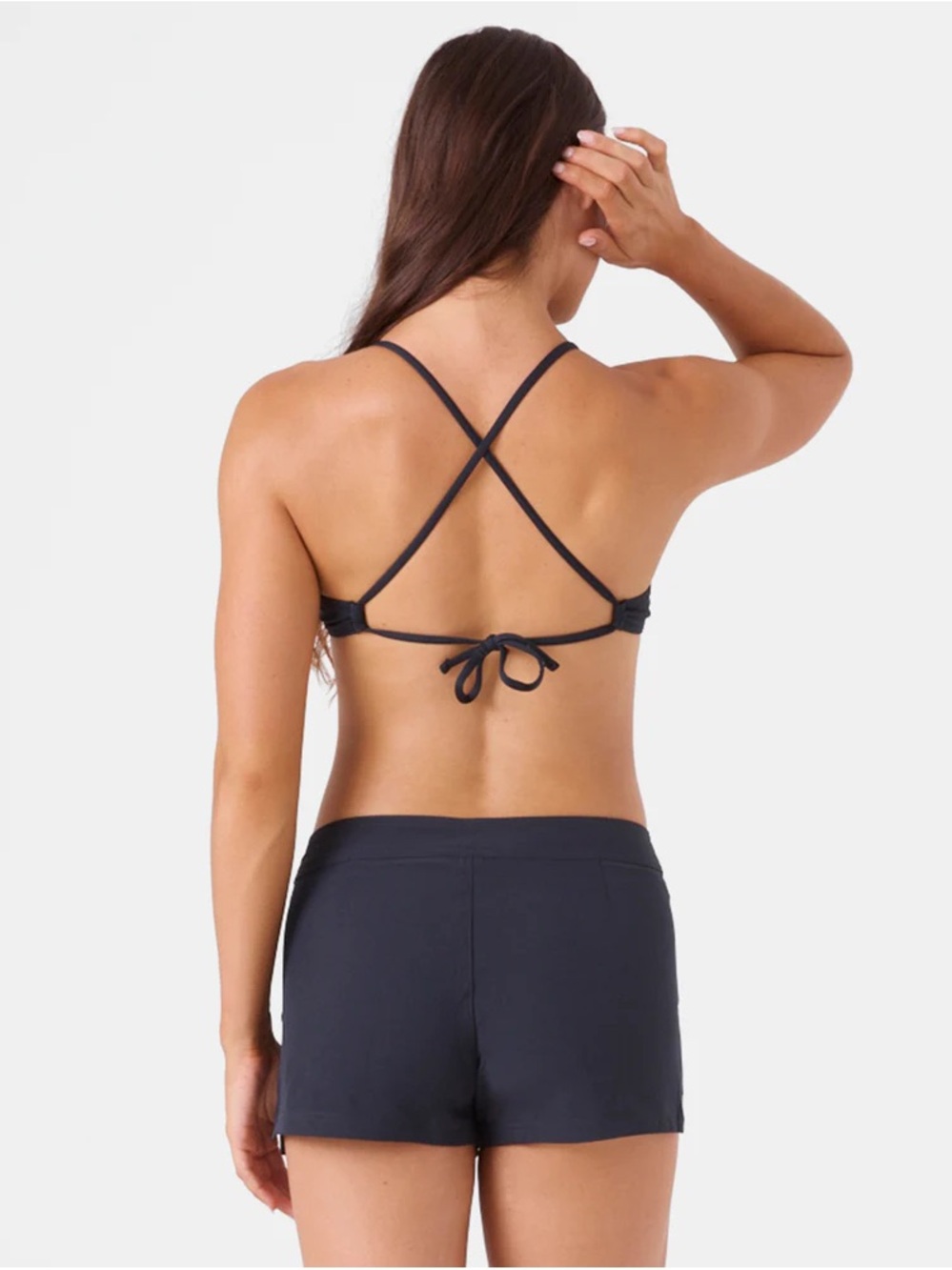 Roxy Black Athletic Swim Shorts - Picture 2 of 4